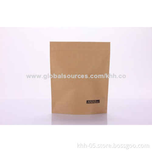 Foil lined stand up kraft paper bags